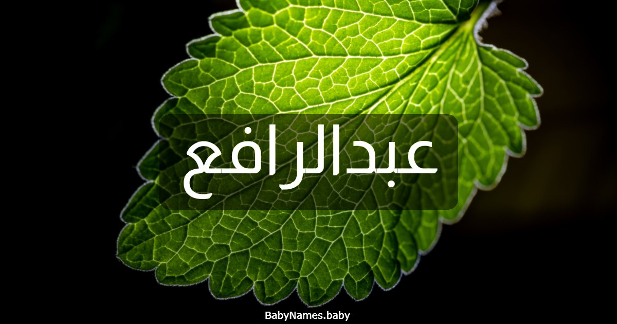 عبدالرافع