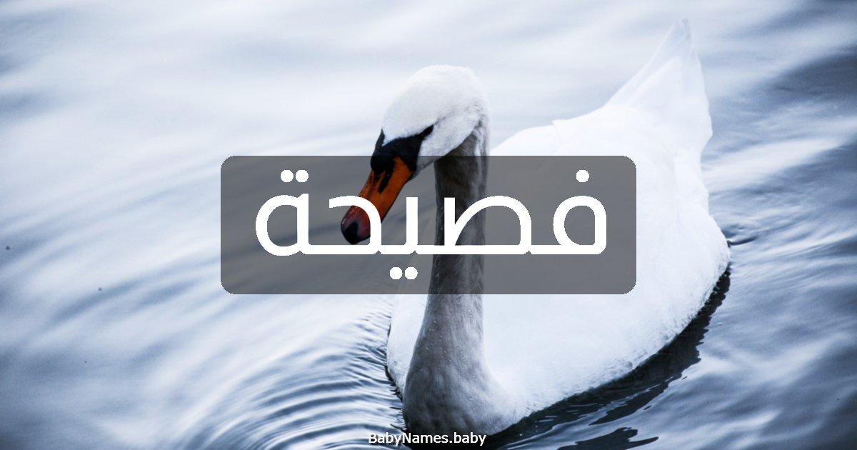 فصيحة