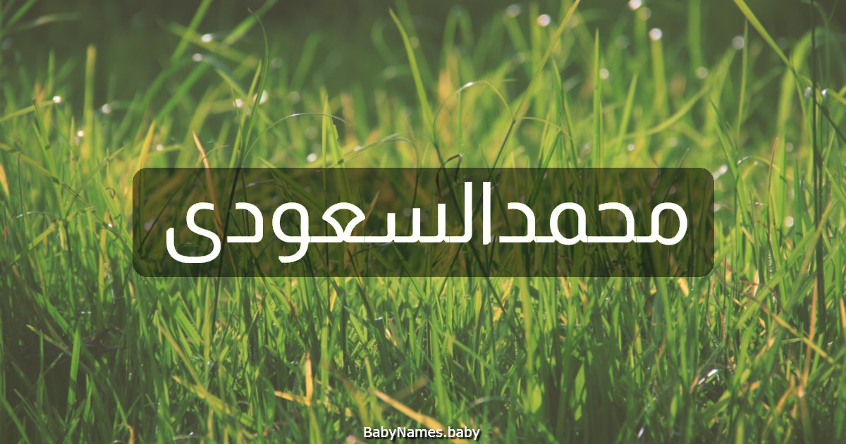 محمدالسعودى