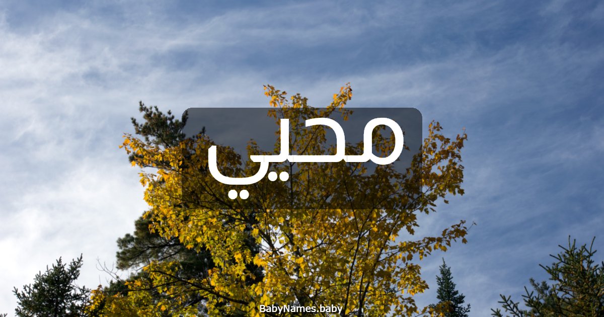 محيي