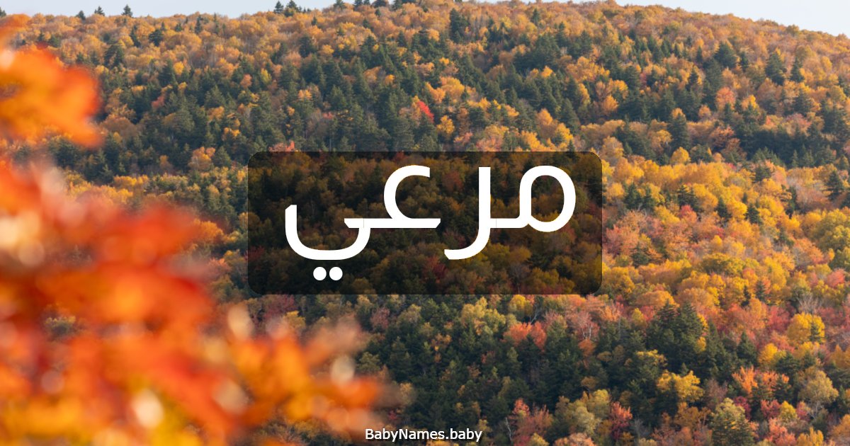 مرعي