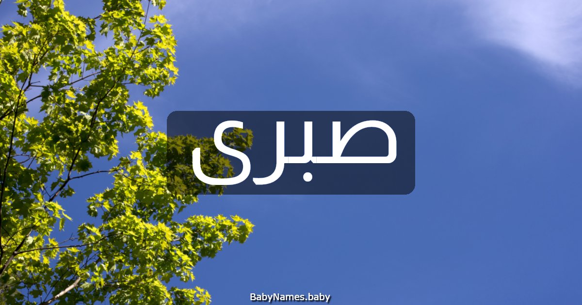 صبرى
