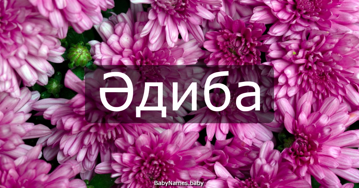 Әдиба