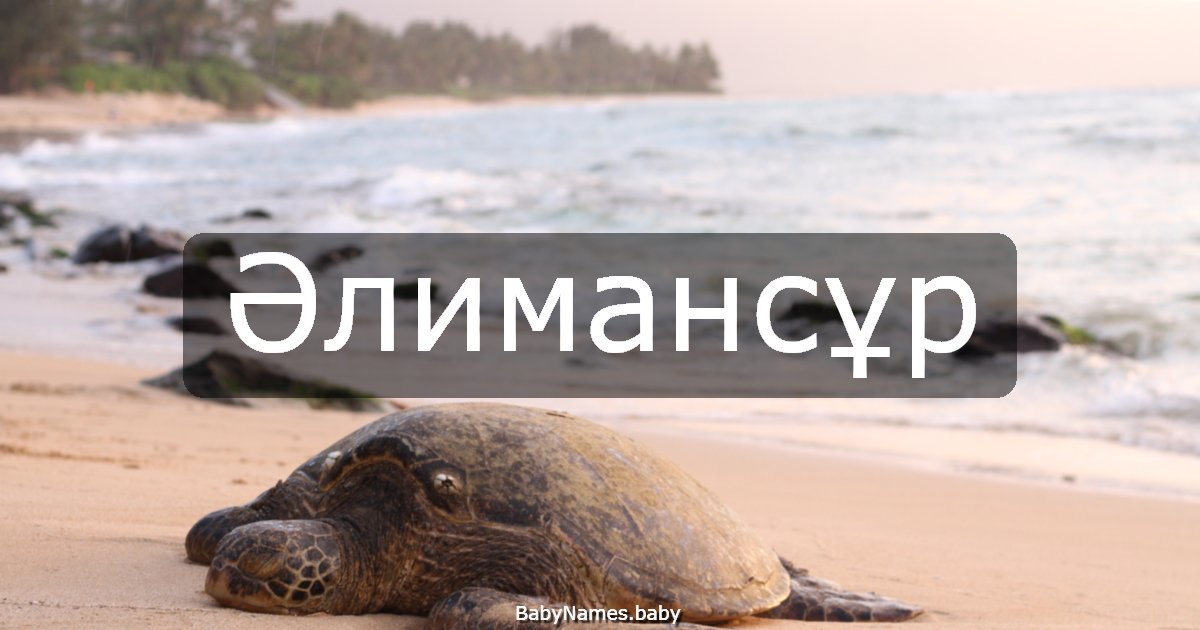 Әлимансұр