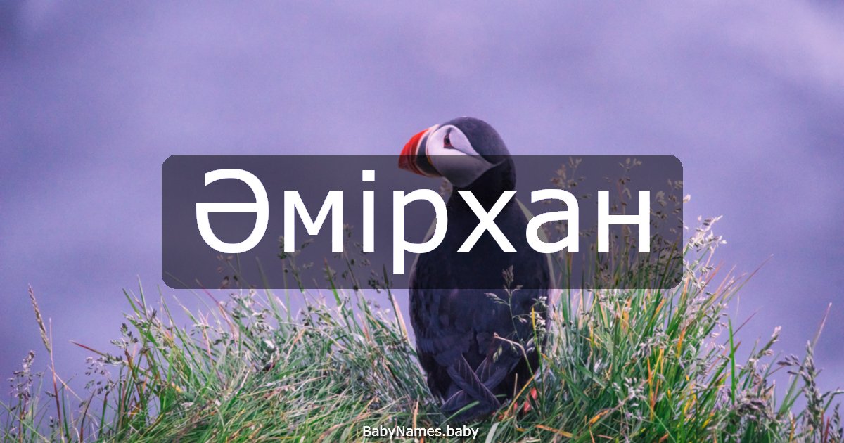 Әмірхан
