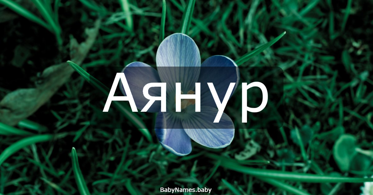 Аянур