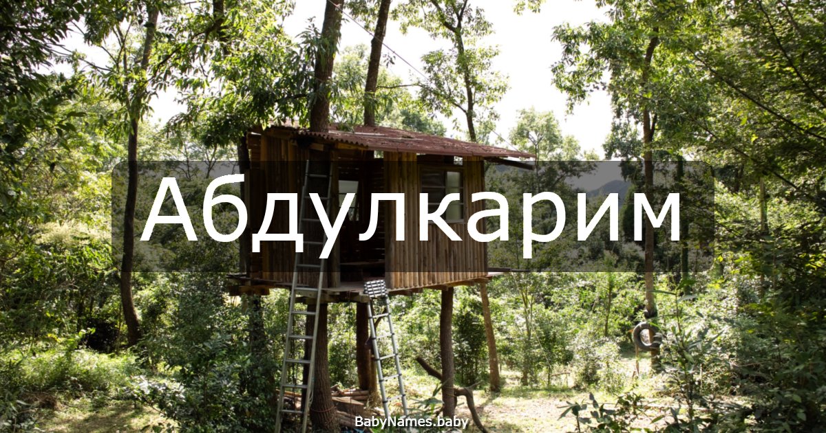 Абдулкарим