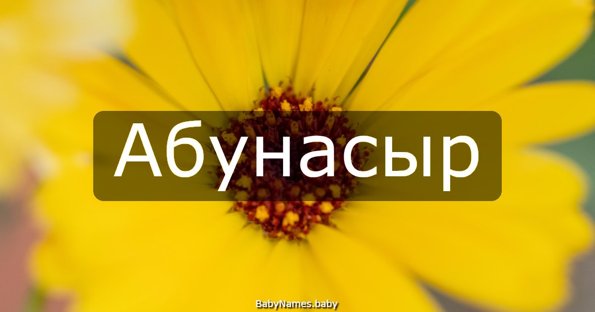 Абунасыр