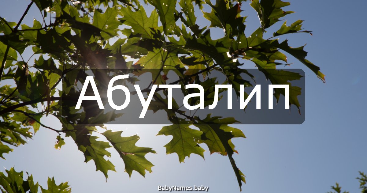 Абуталип