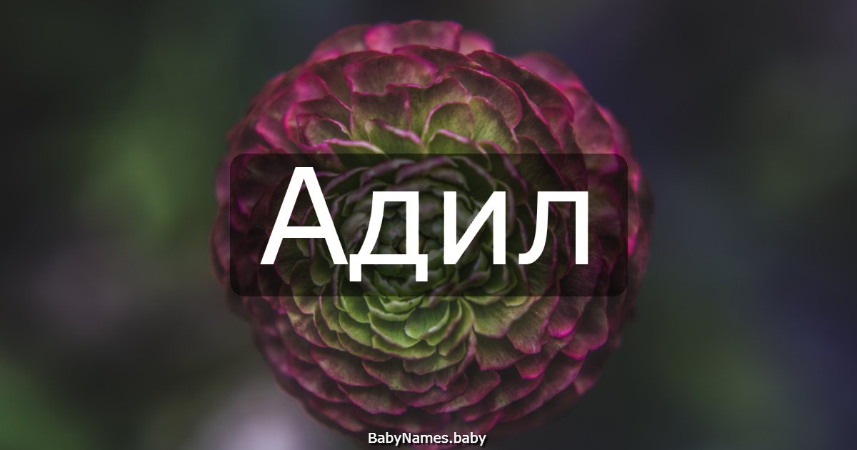 Адил