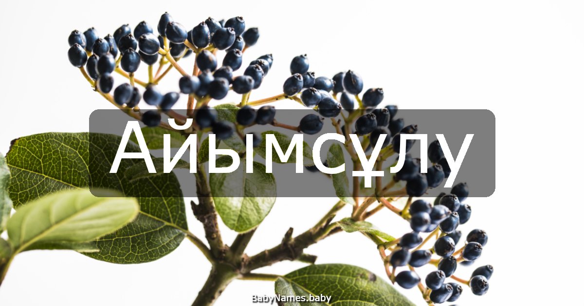 Айымсұлу