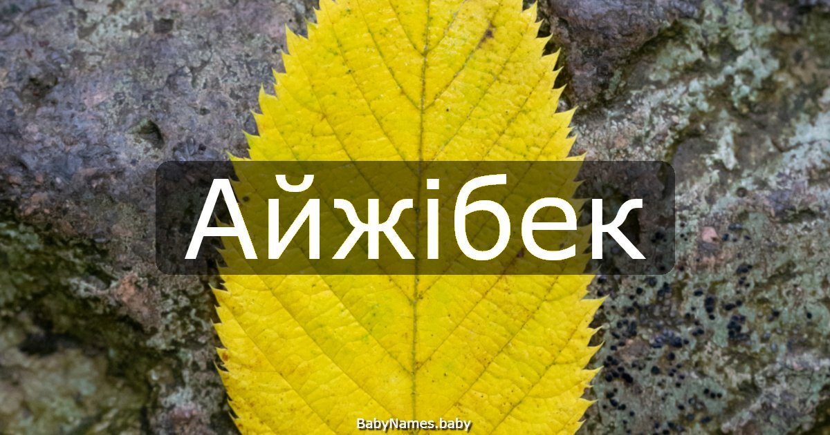 Айжібек