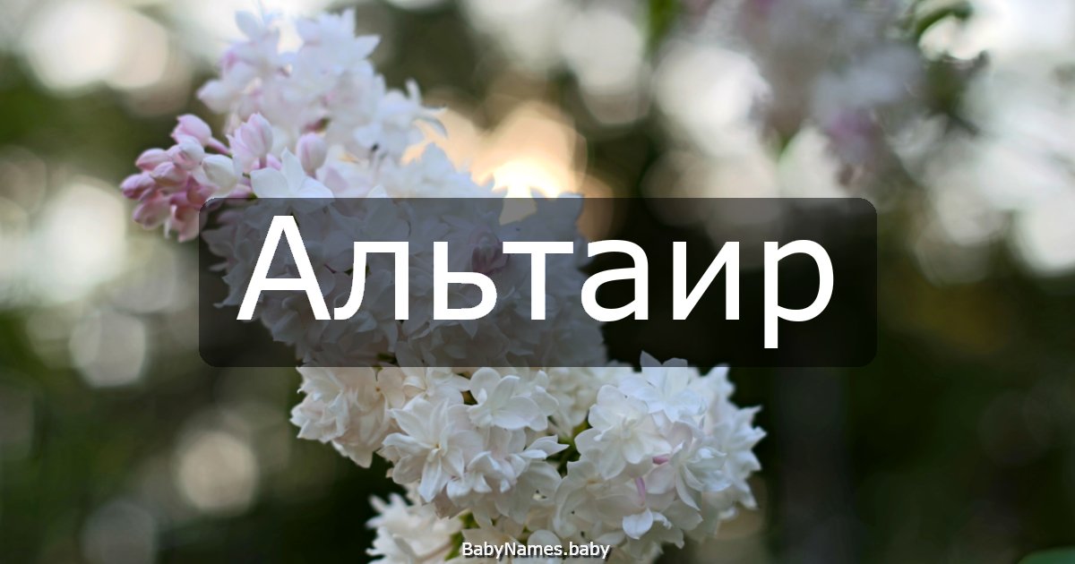 Альтаир