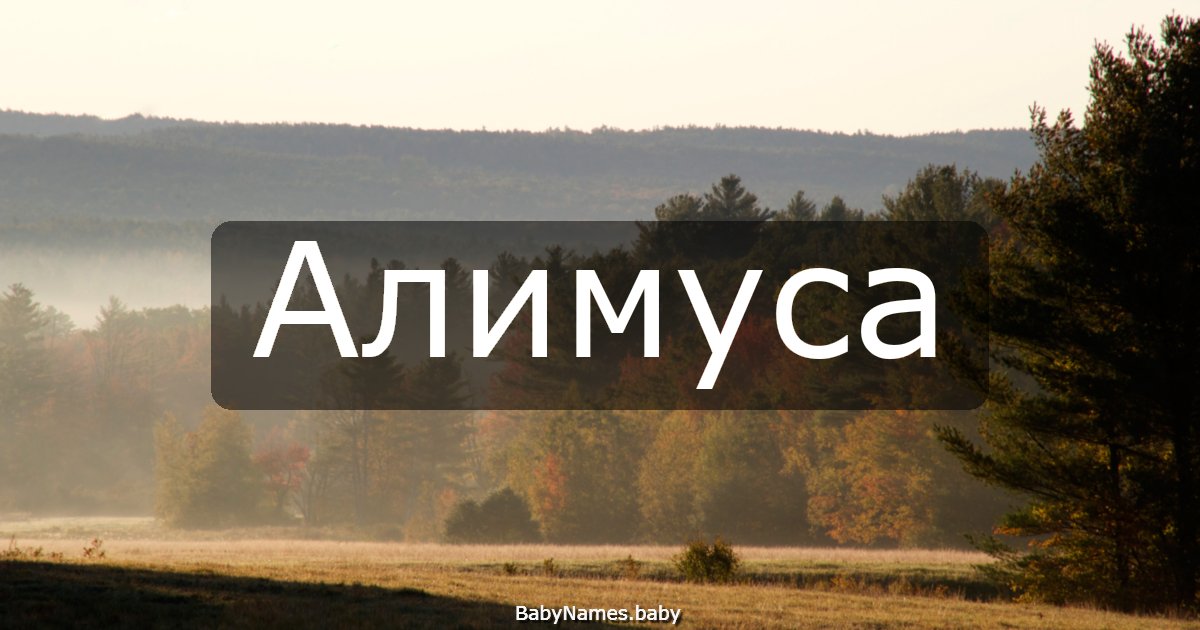 Алимуса