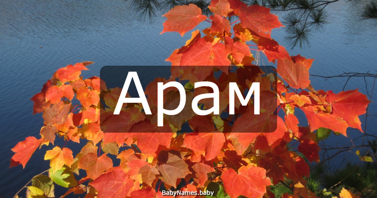 Арам