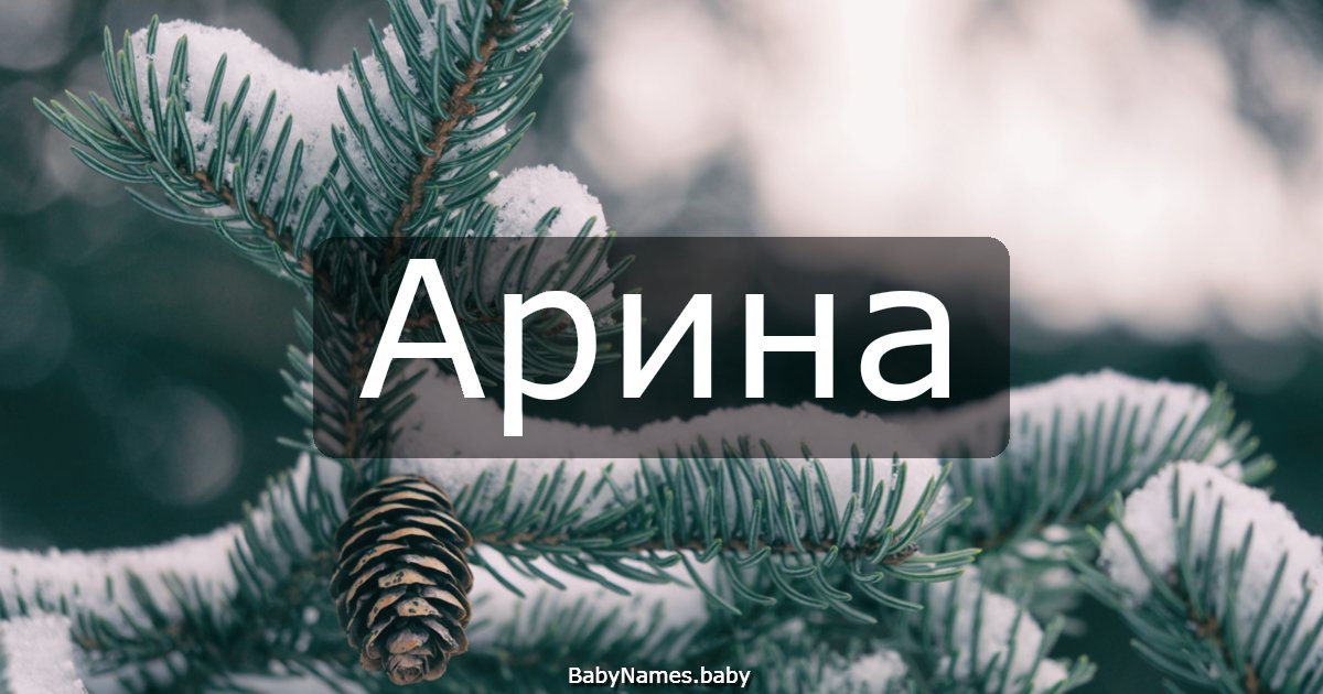 Арина