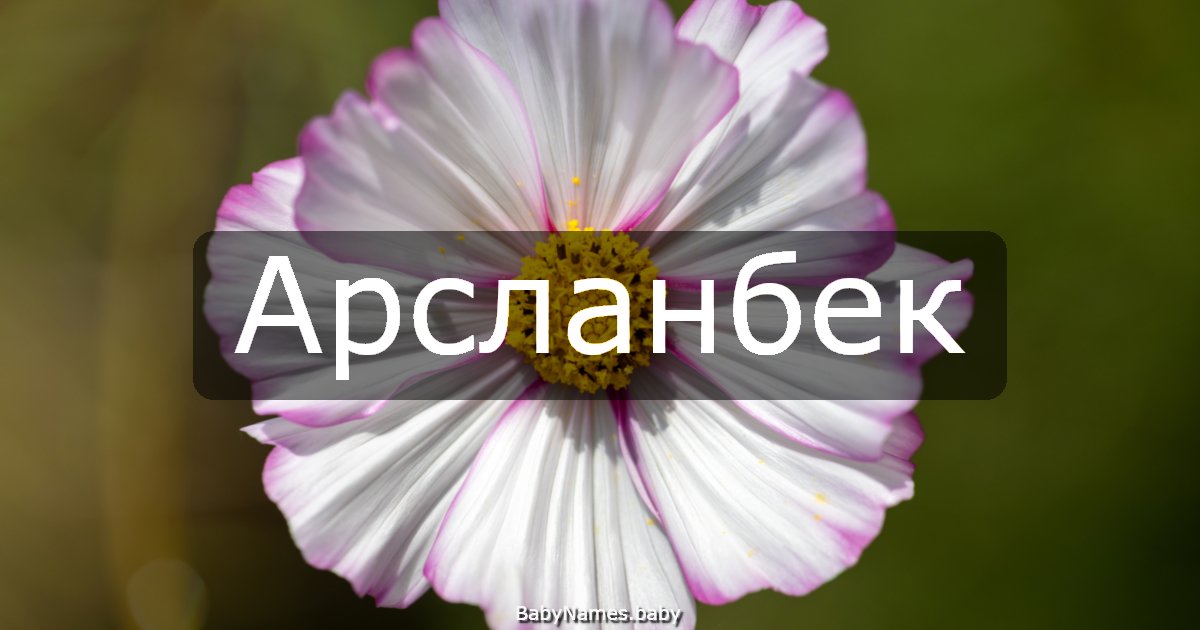 Арсланбек