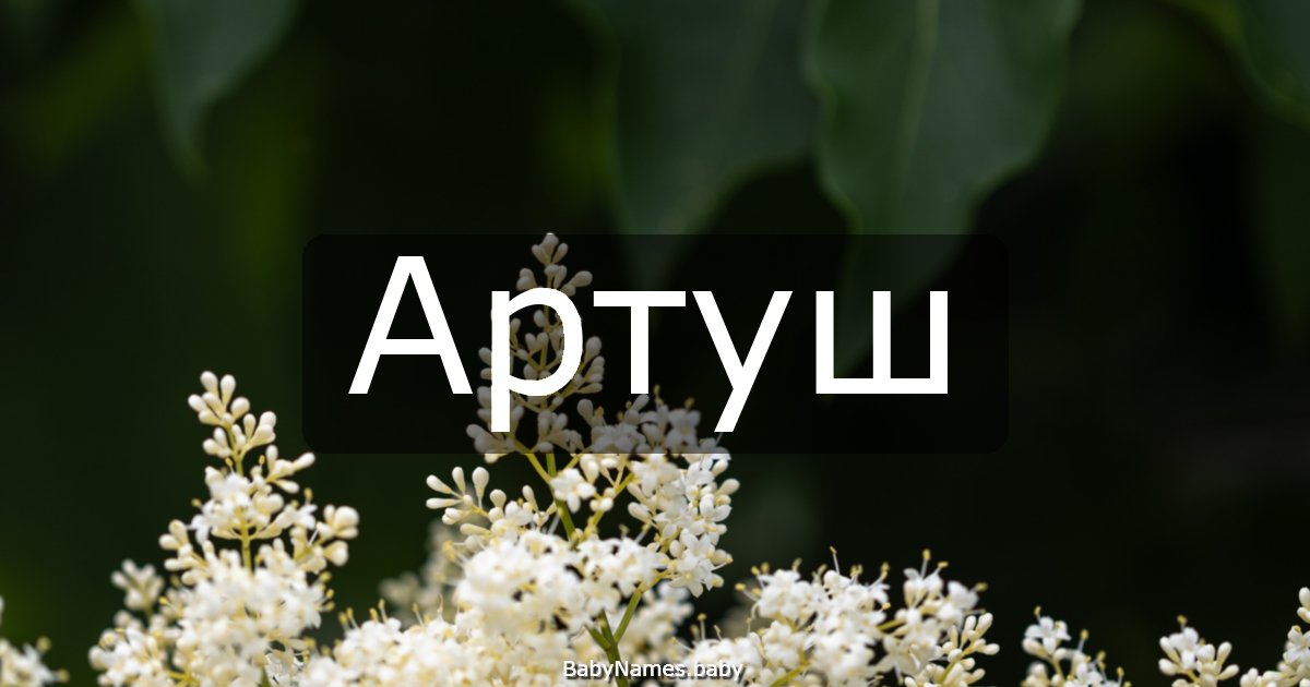Артуш