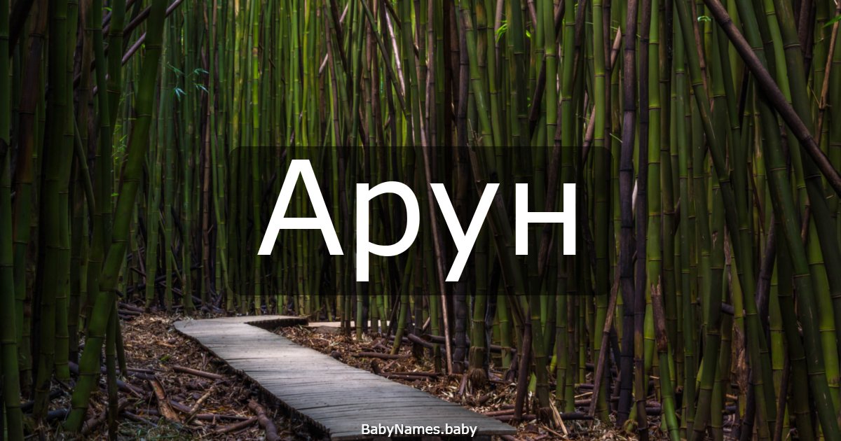 Арун