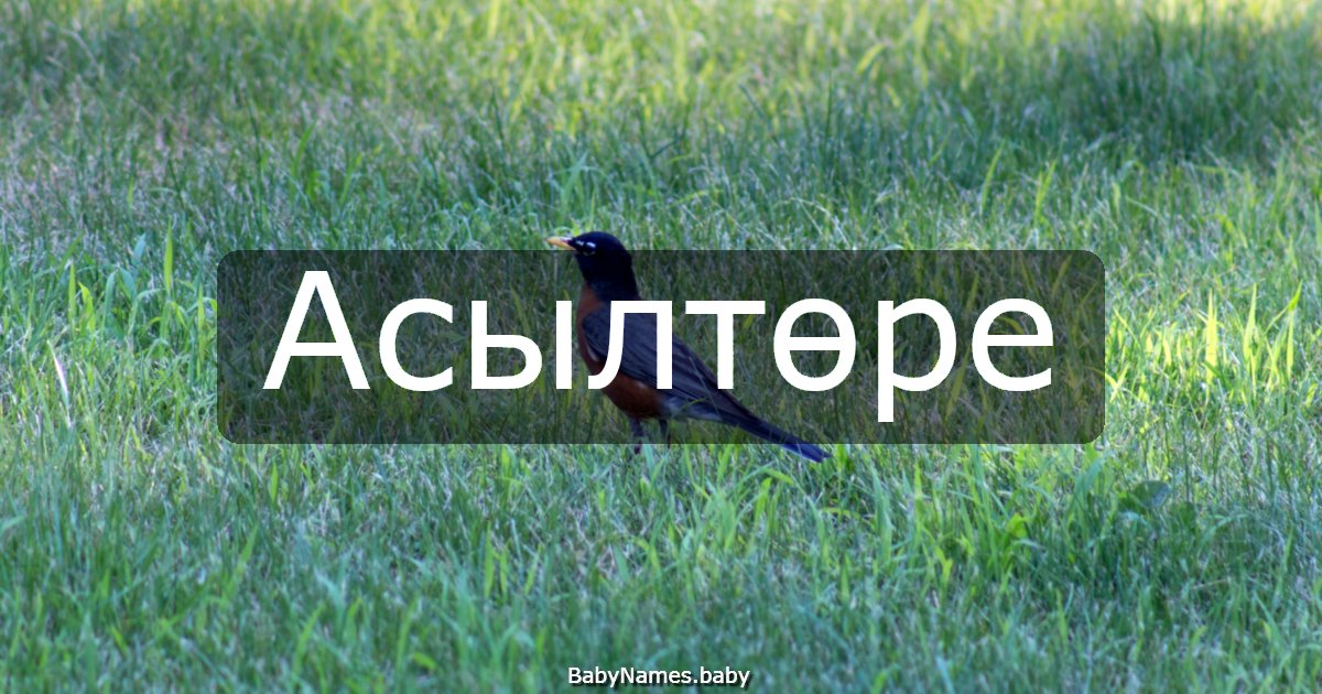 Асылтөре