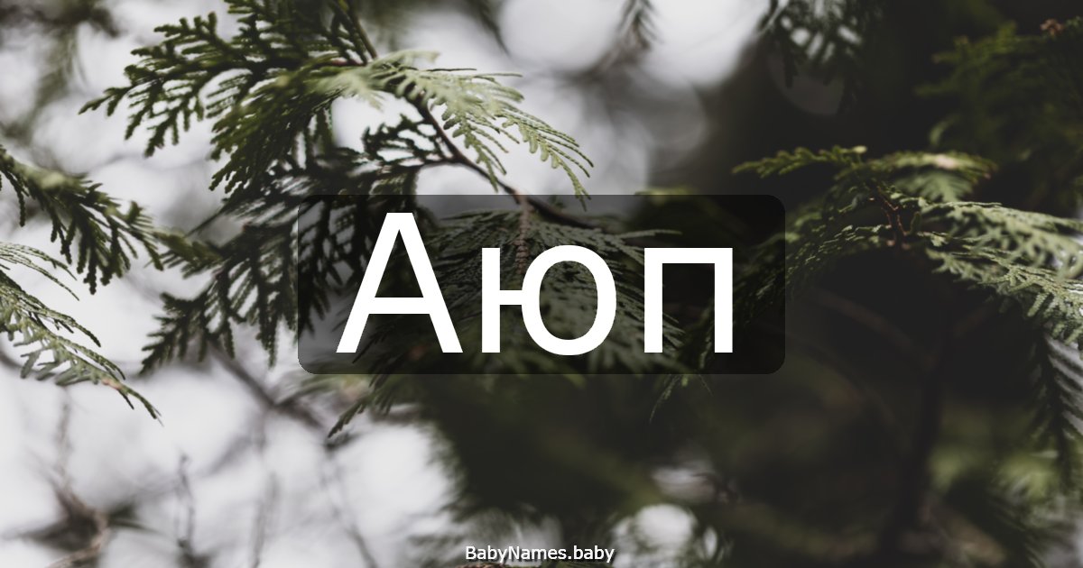 Аюп