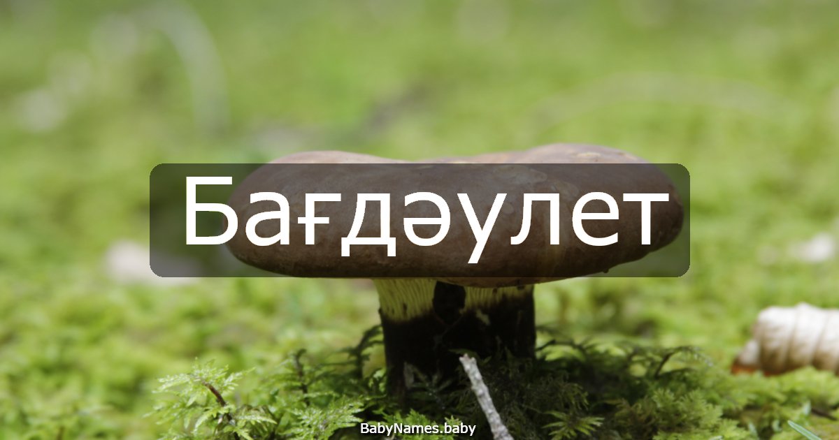 Бағдәулет