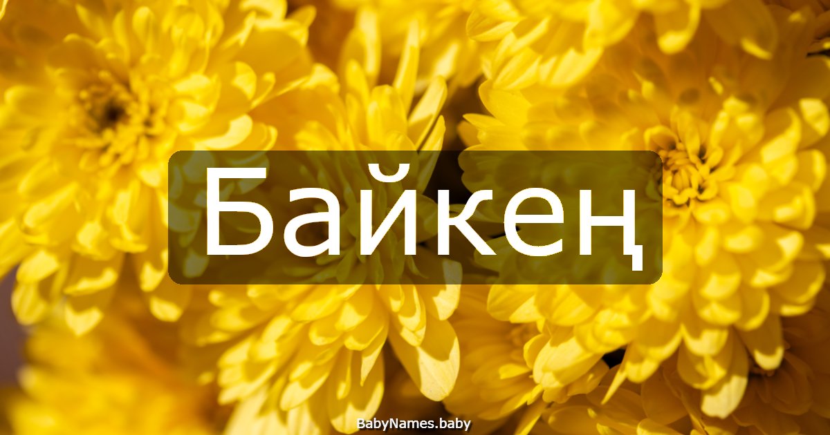 Байкең