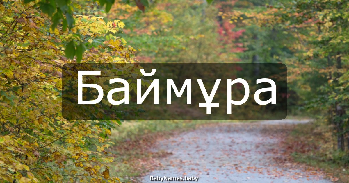 Баймұра