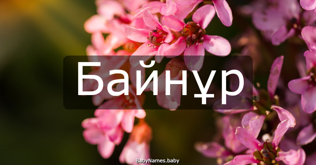 Байнұр