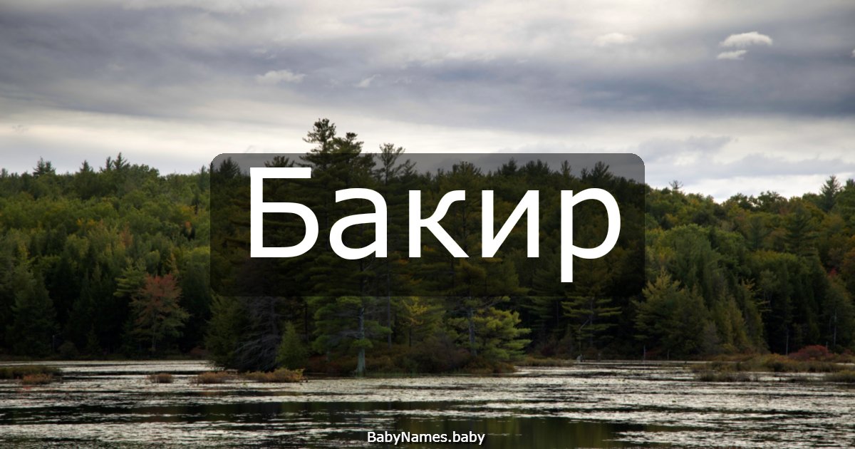 Бакир
