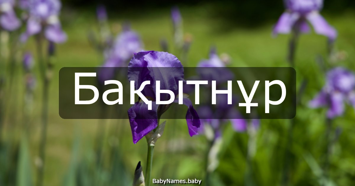 Бақытнұр