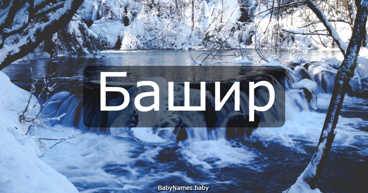 Башир