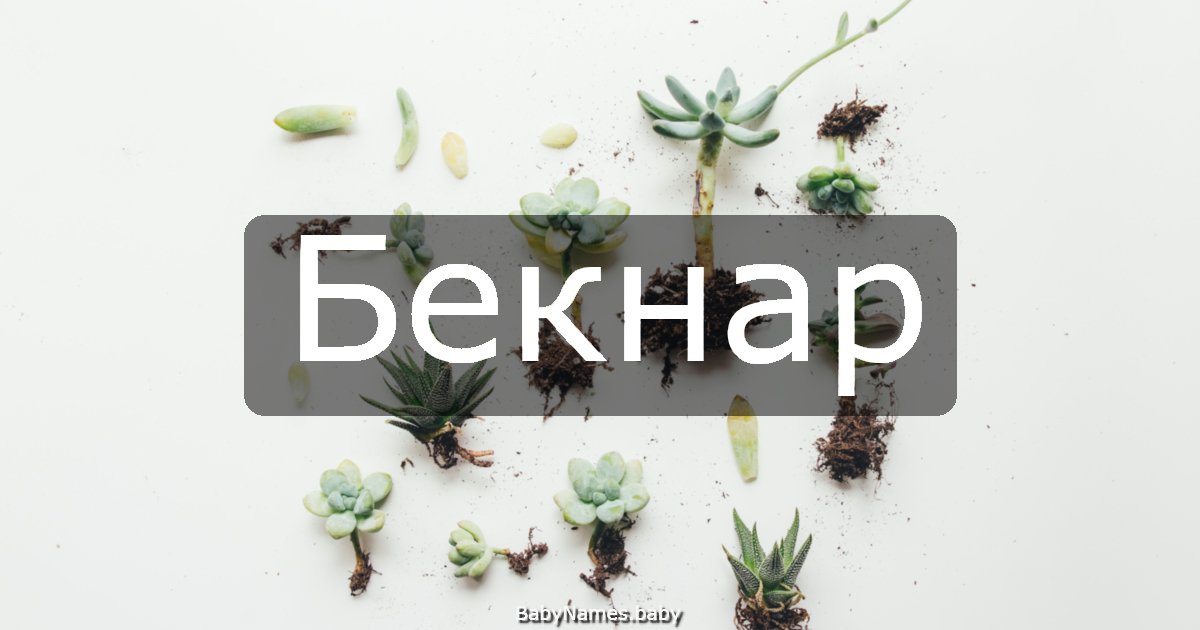 Бекнар