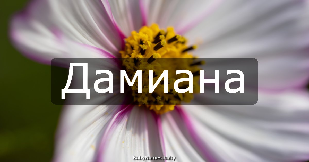 Дамиана