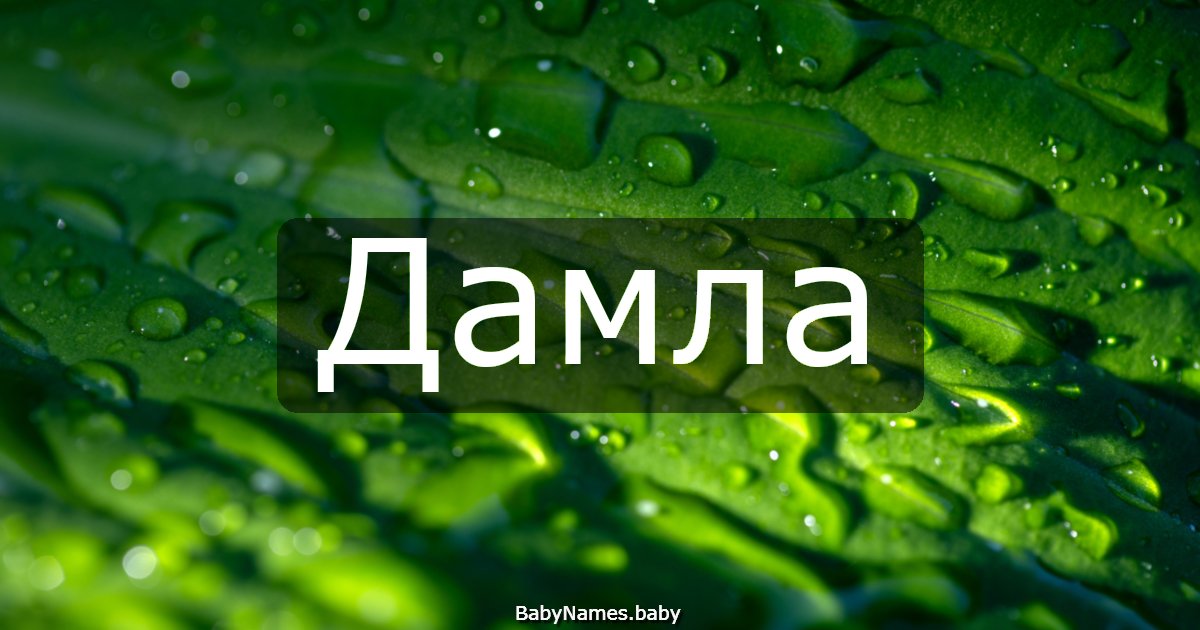Дамла