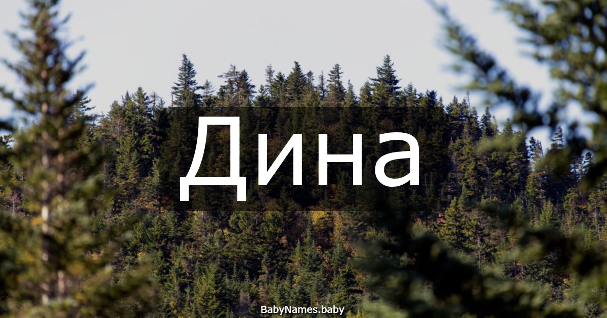Дина