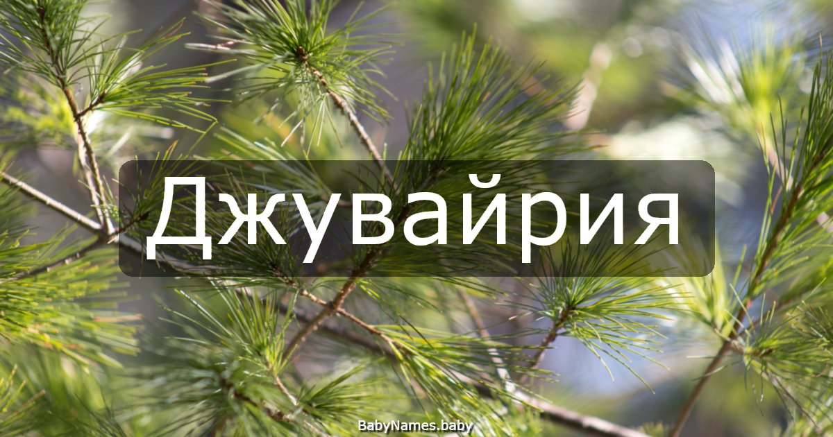 Джувайрия