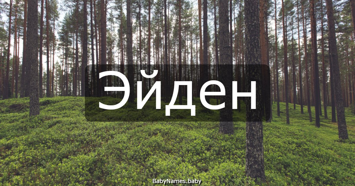Эйден