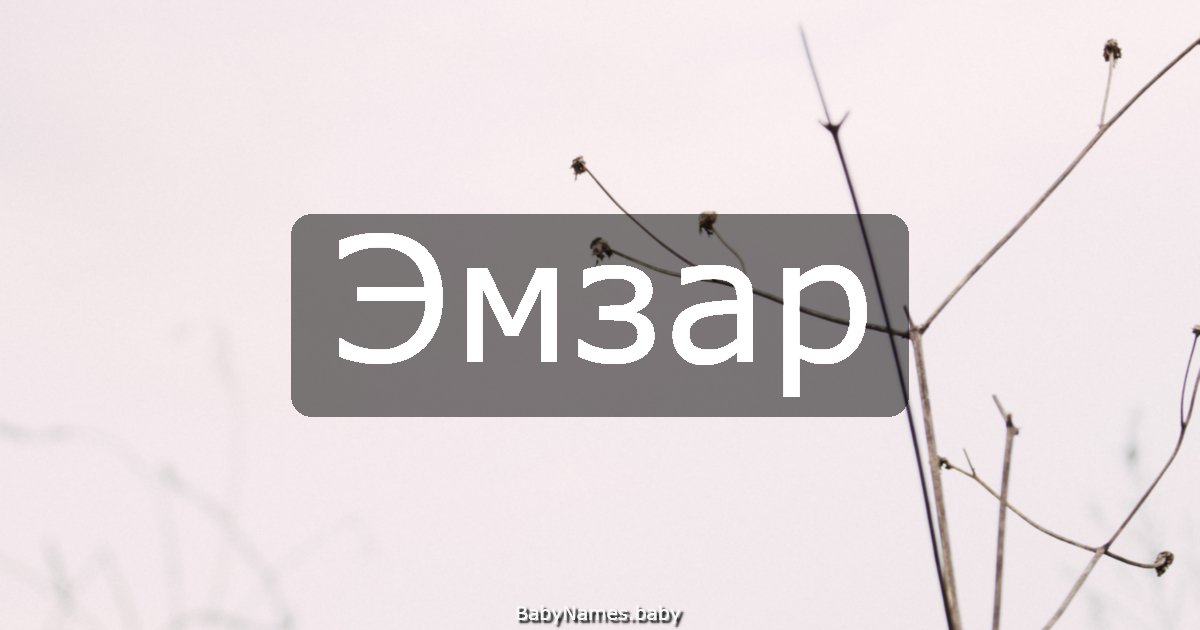 Эмзар