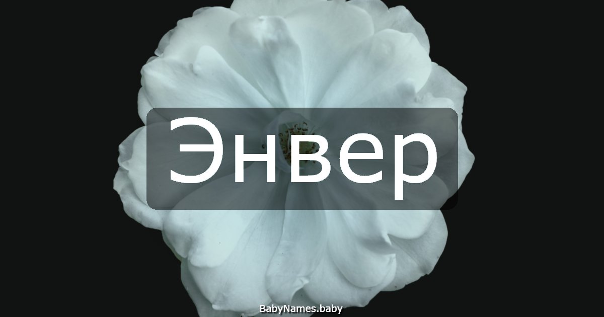 Энвер