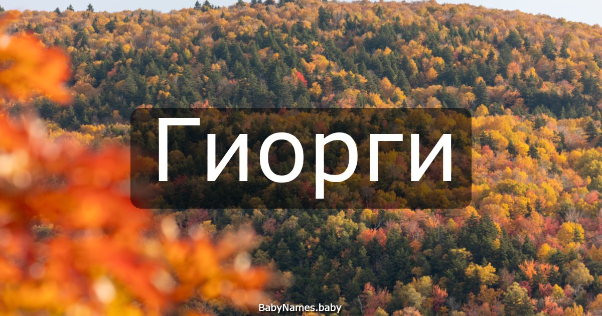 Гиорги