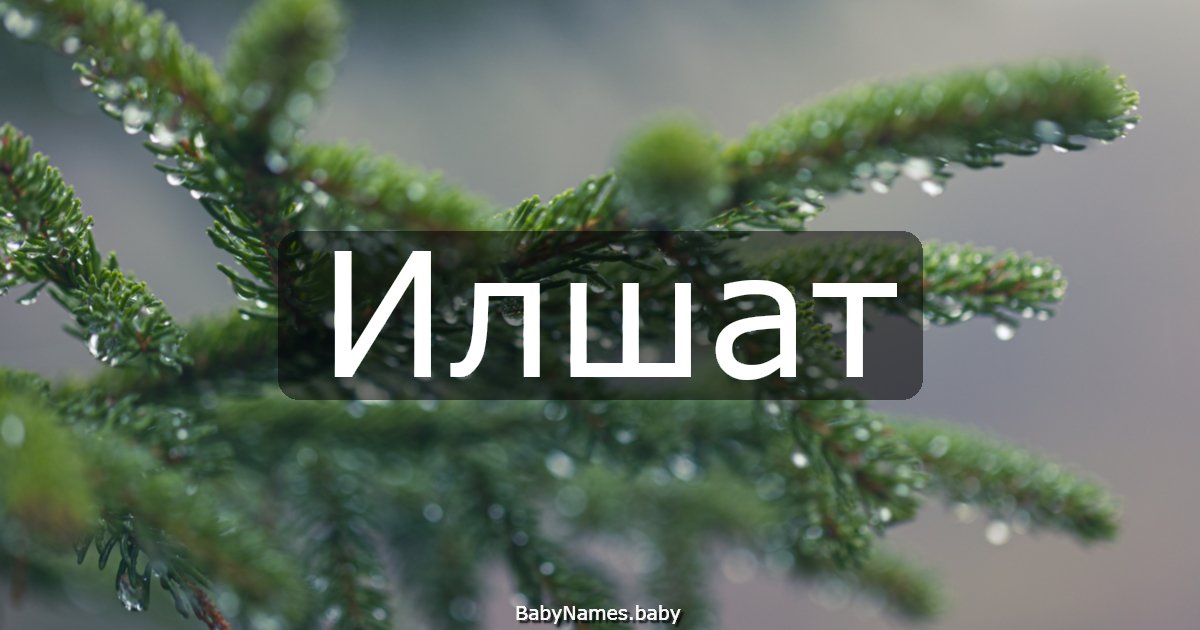 Илшат