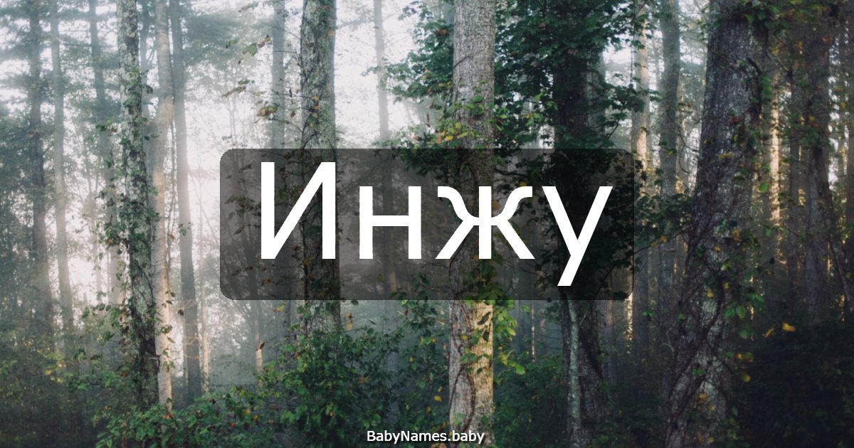 Инжу