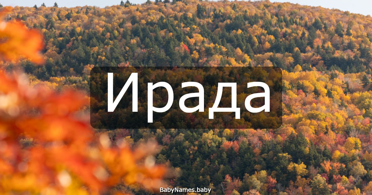 Ирада