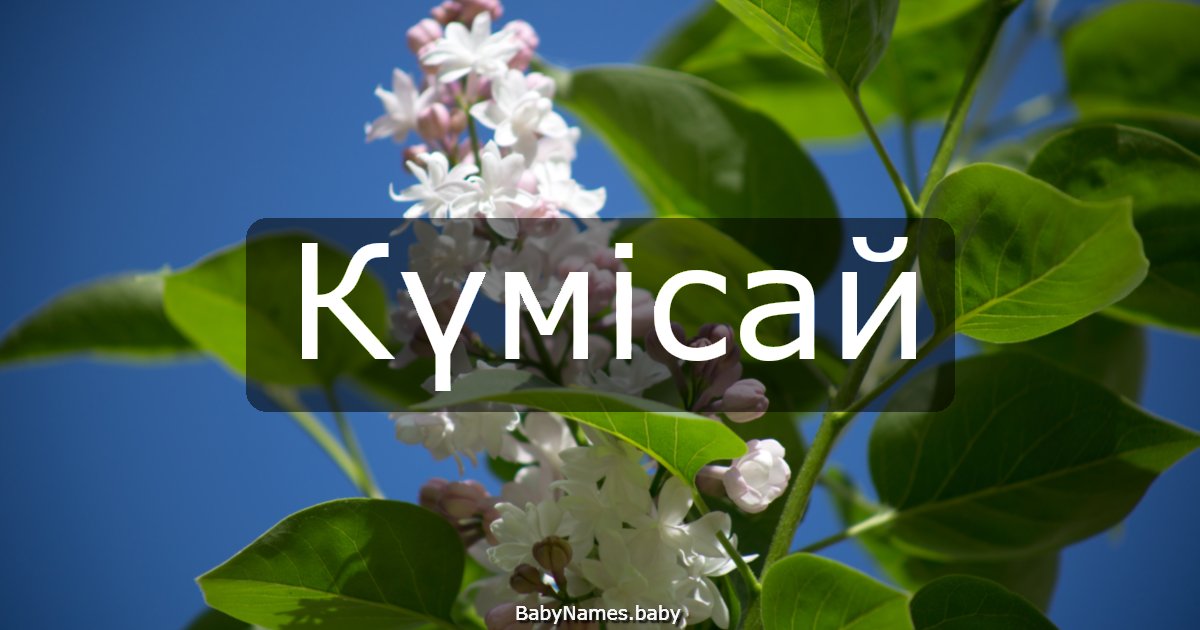 Күмісай