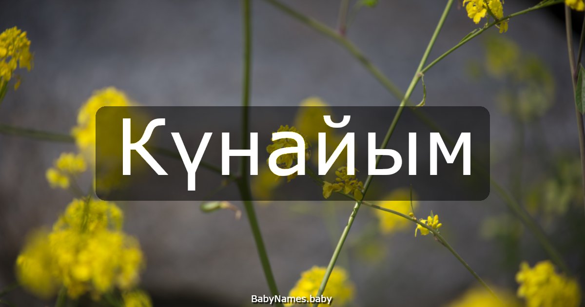 Күнайым