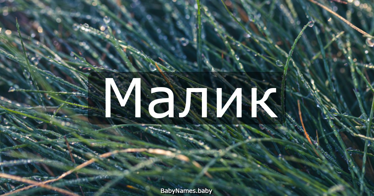 Малик