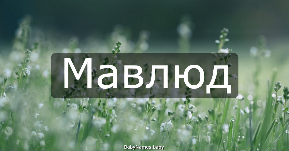 Мавлюд