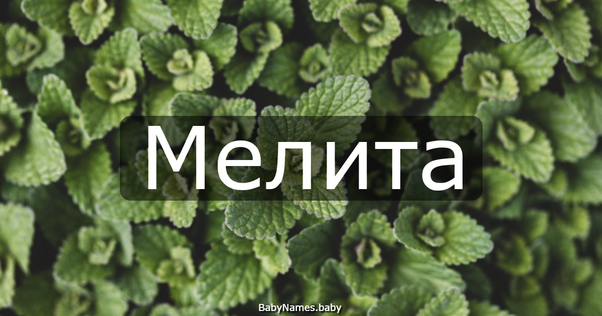 Мелита
