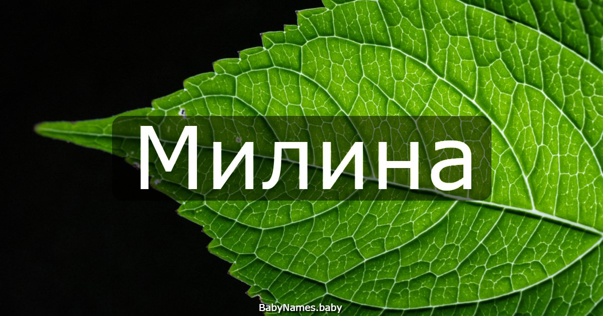 Милина